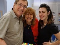 Some of us stuck with a more traditional look  Ron, Kim and Sam's rather plain entry....